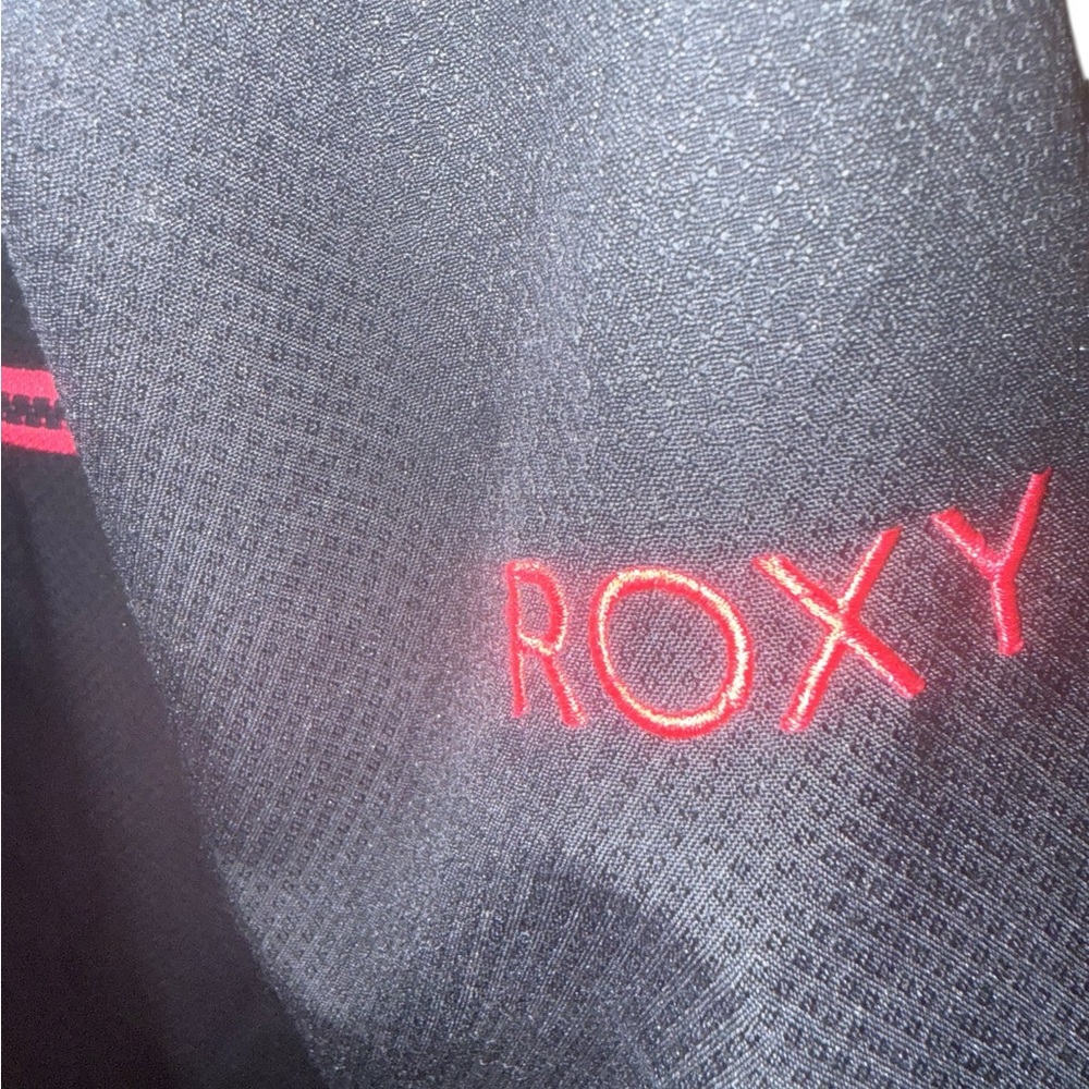 Roxy Black Jacket With Red Highlights - image 3